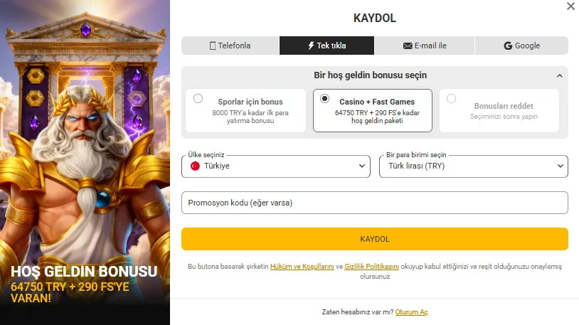 Melbet kayıtta hoş geldin bonusu ve promosyon kodu alanı